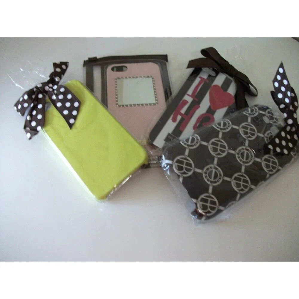 Henri Bendel Neon Case For Iphone Cell Holder 5 NWT $48.00 Yellow